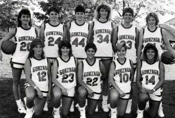 Descripcin: Gonzaga Women's Basketball Team - 1985